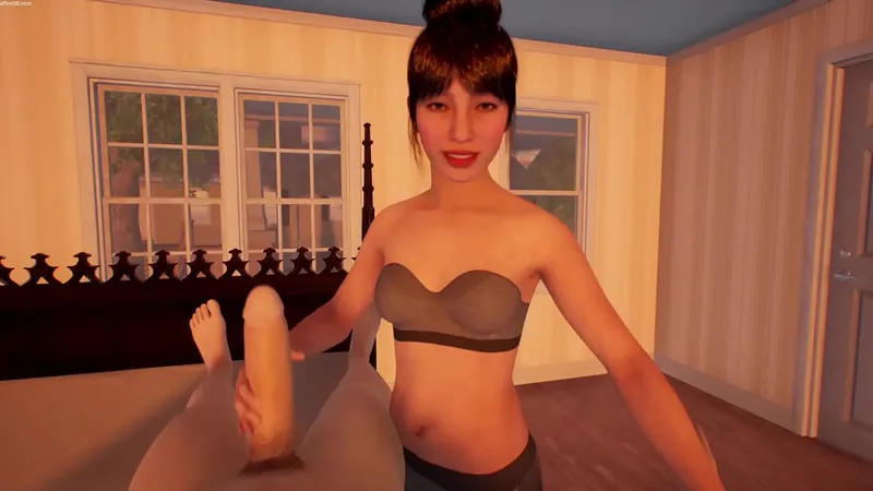 Asian Teen Handjob in 3D VR Hentai Anime - XPorn3D