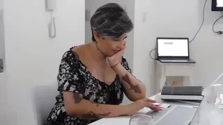 THE WHORE CALLS A LOVER TO PICK UP HER UNTIL THE HUSBAND COMES