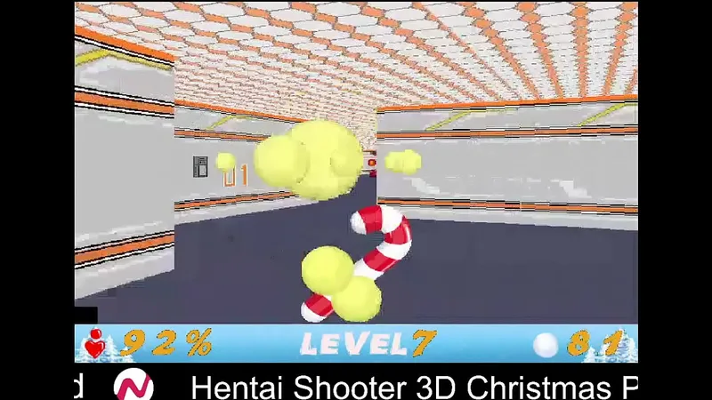 Hentai Shooter 3D: Christmas Party (Nutaku Game) Casual, Retro, FPS, Monster Girl, Big Breasts, Comedy, Bikini, Fantasy, Uncensored