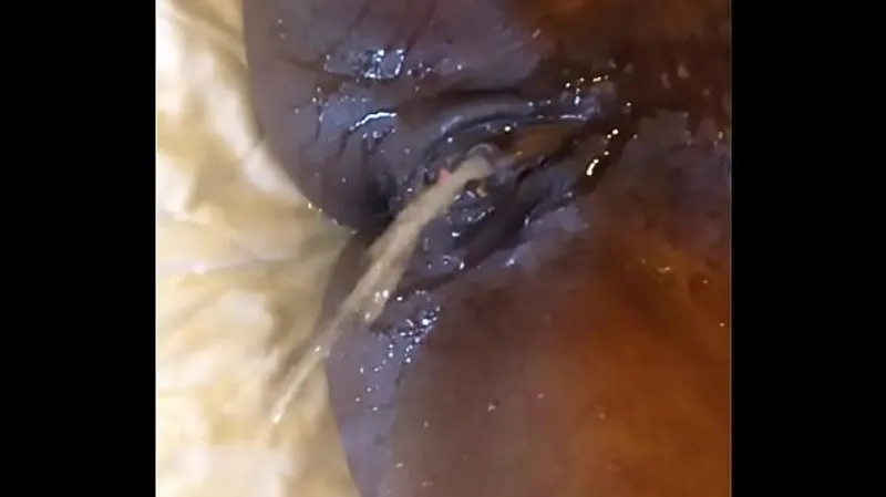 Intense African Squirting Orgasm