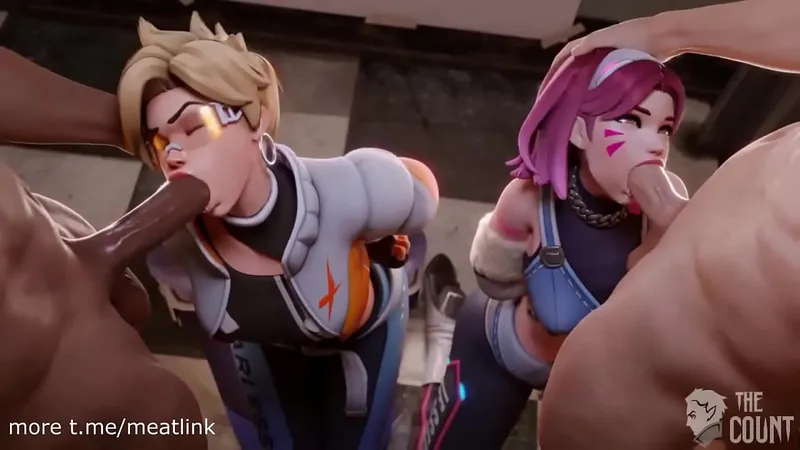 Overwatch Hentai Cartoon Porn 3D - Rule34 Frenzy