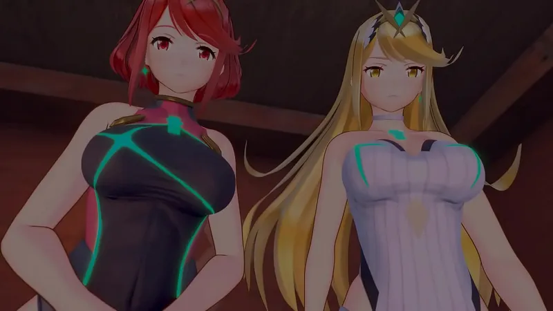 3D Hentai Threesome: Lucky Guy's Fortune