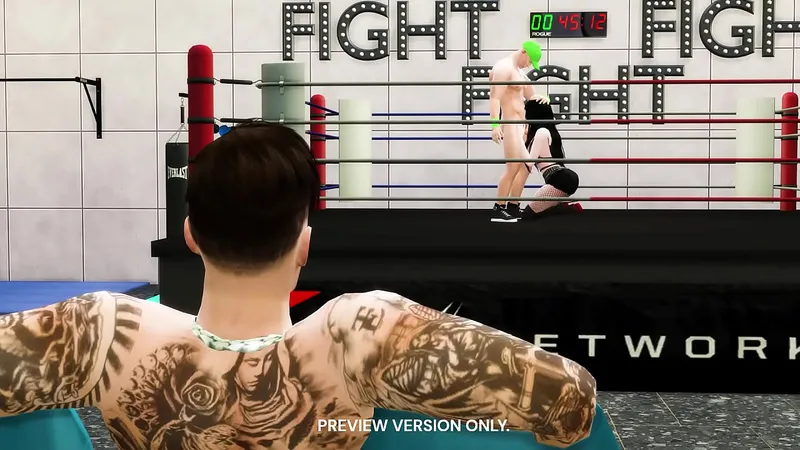 Threesome Wrestling Brawl