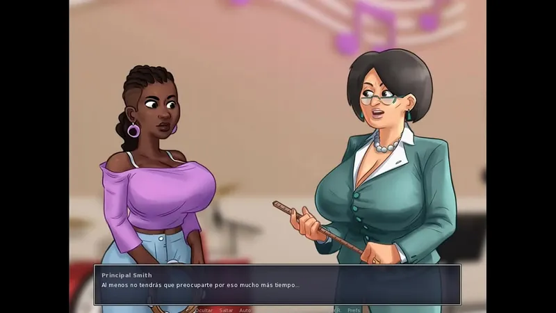 Summertime Saga Cap 68 - music classes