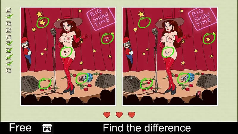 Adult Puzzle Game - Hand-drawn Erotica (Point & Click)