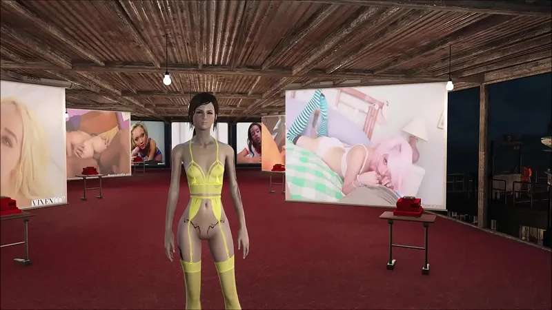 X in Seductive Lingerie 4 Play