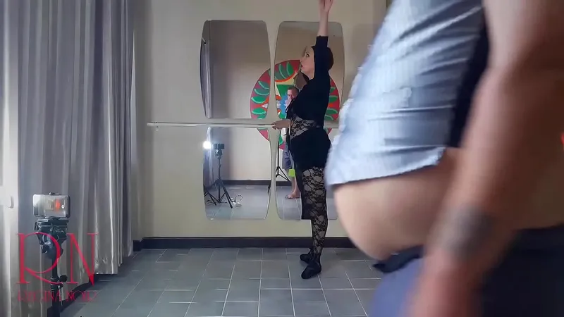 Choreographer Spanks, Sucks & Fucks Ballerinas - Dance Class Domination