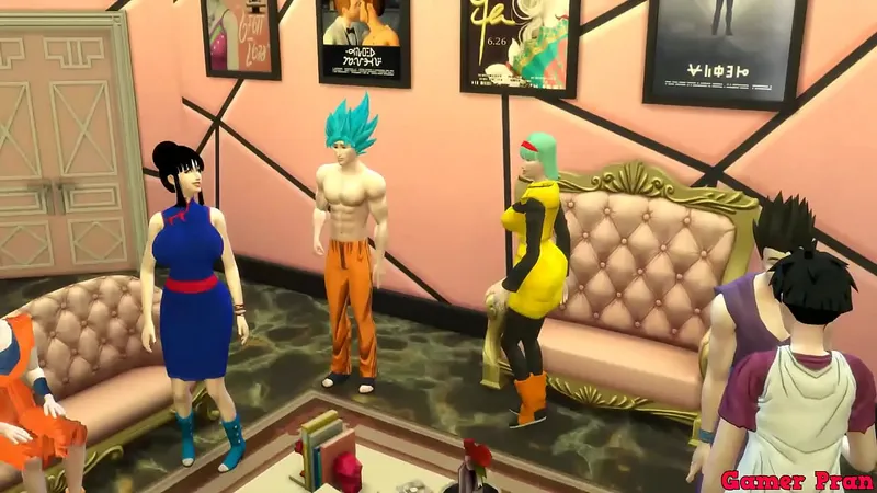 Videl & 18's Hot NTR in Dragon Ball Hentai Wife Swap