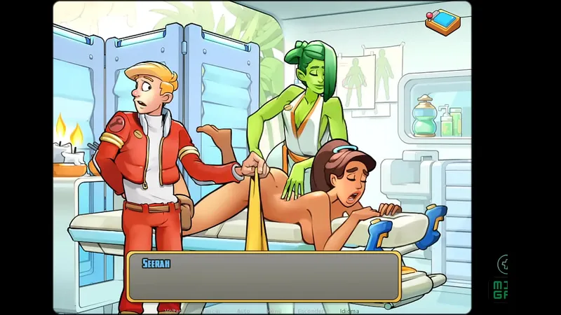 Adult Game Space Rescue ep 14 - This Alien's Massages Are Out of This World