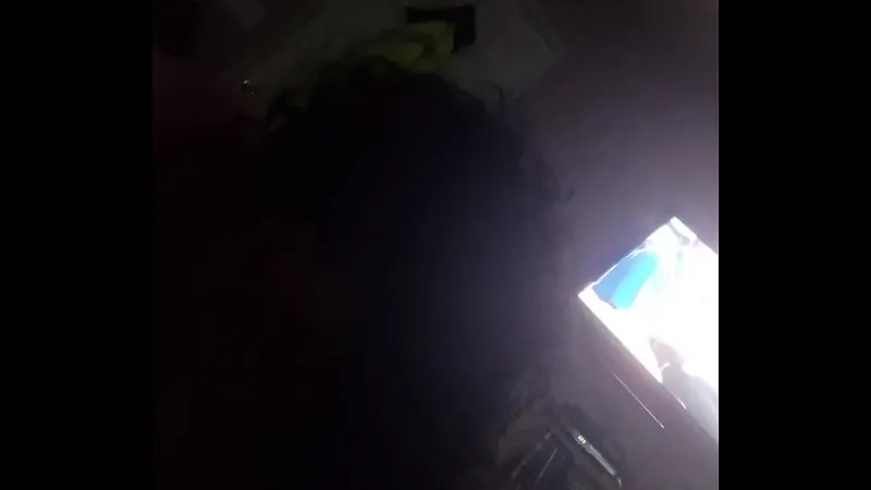 Edna's Wild Blowjob Session While Husband Works