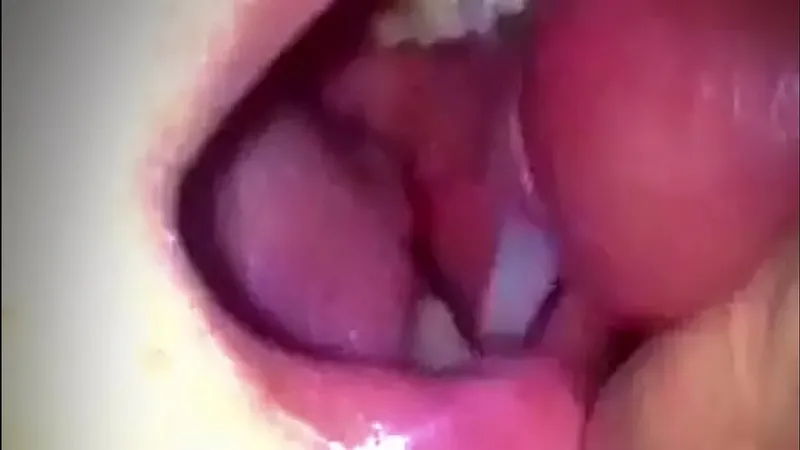 Japanese Pornstar Corn Blowjob, Cuckold Cums In Slut's Mouth