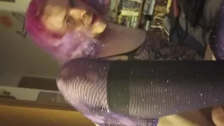 CassandraClimax plays with herself
