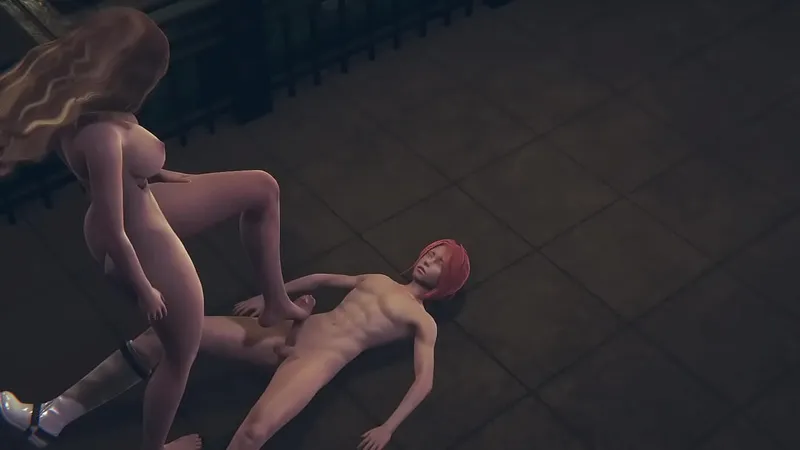 Hentai 3D: Hermi's Foot-Fueled Masturbation & Penetration