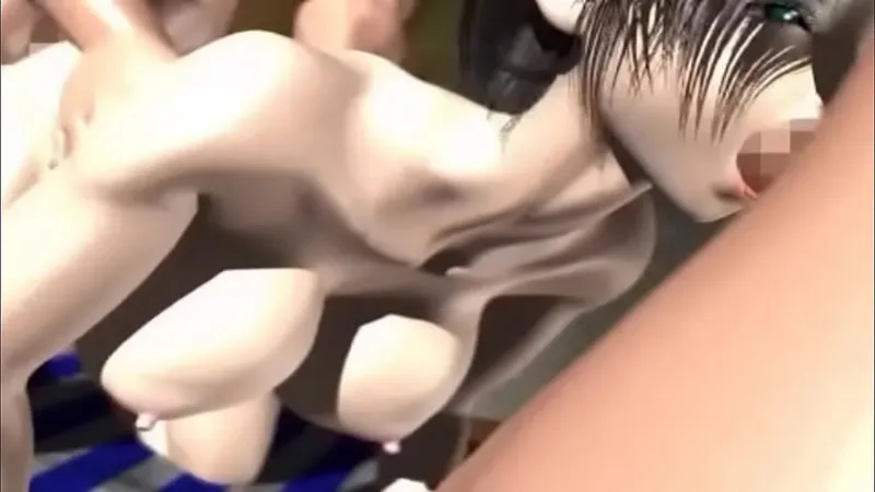 Gangbanging 3D Hentai: Big Tits Pornstar's Bash