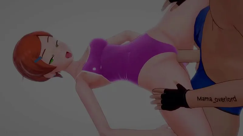 Gwen (Ben10) in Swimsuit - Hot & Fun Adult Play