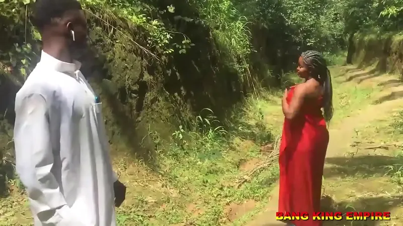 Young Seminarian Caught Fucking African Goddess in Bush - Charm Irresistible