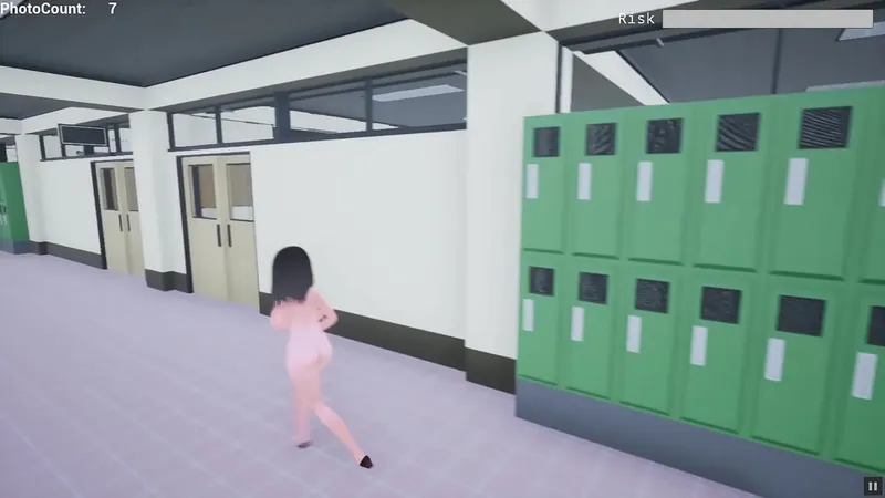 Naked Risk 3D: Naughty Girl's Bold Stroll - Hardcore Gameplay