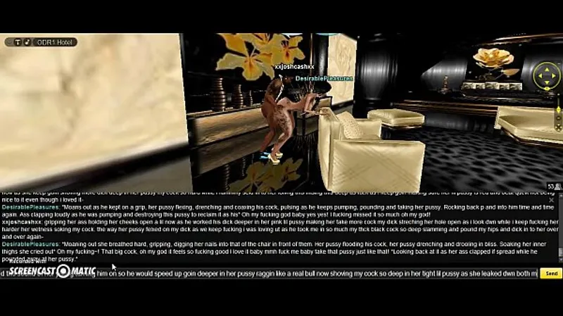 Hardcore DP in Gold Room