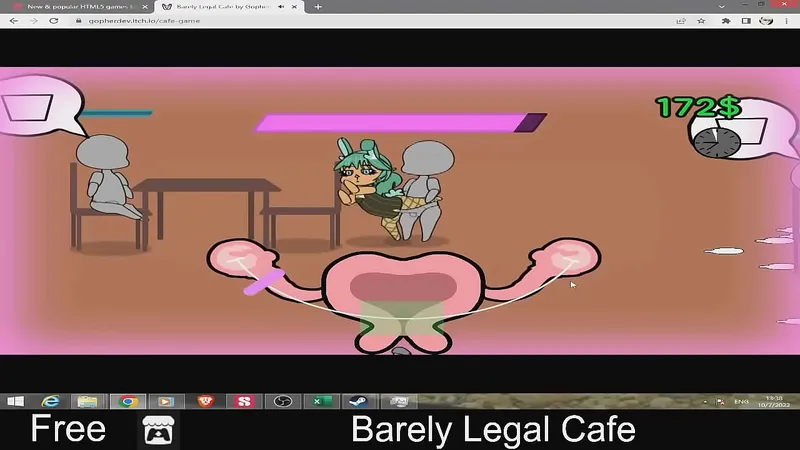 Barely Legal Furry Minigames: NSFW Godot Hentai Arcade Gameplay