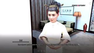 The Seven Realms - Vampire prince Atlas fucking a China girl in both Pussy and Ass