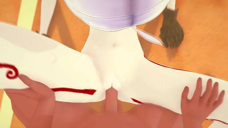 3D Shiro Hentai - Handjob, Hardcore Sex