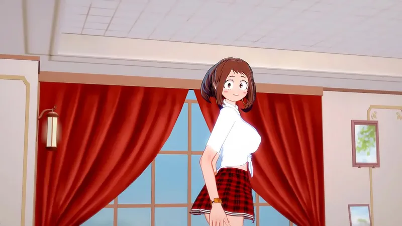 Uraraka BDSM Scene @ My Hero Academia