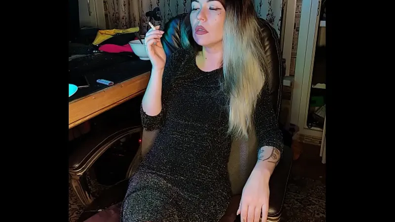 Sexy Adult Star Smoking Hot Scene