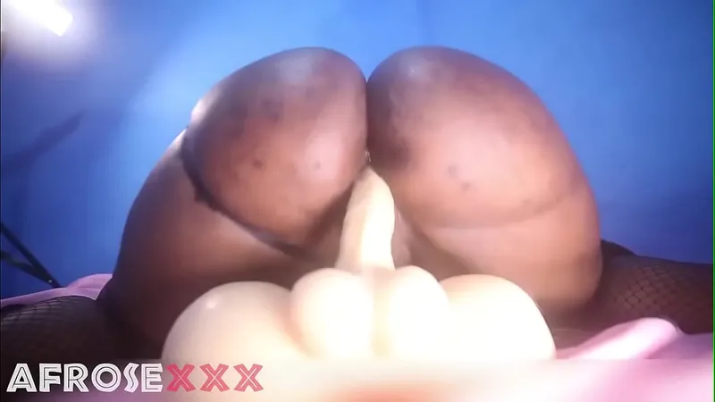 Ebony Toy Play Before Sleep - Erotic Nighttime Pleasure