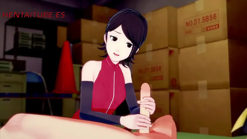 Sarada Hentai - Intense Suck & Fuck Scene