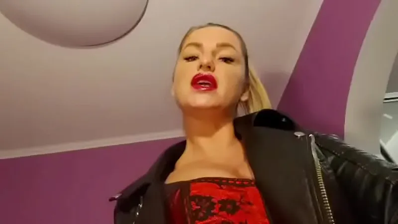 Dominatrix in Latex Tops Mistress Scene