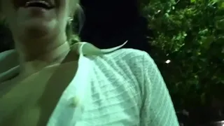 Amateur video while plays Rosa gets fucked in car for money