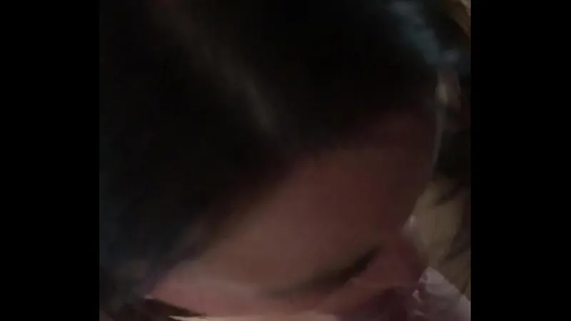 Girl on Chair Gives Oral