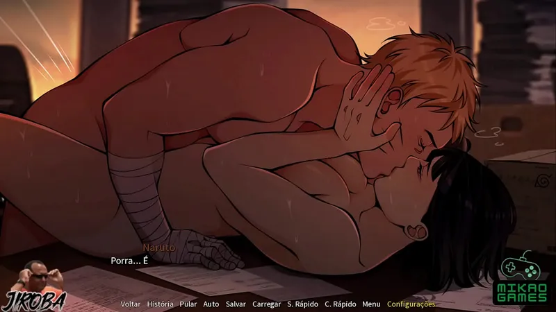 Naruto & Hinata - Office Fuck on Village Chief's Desk