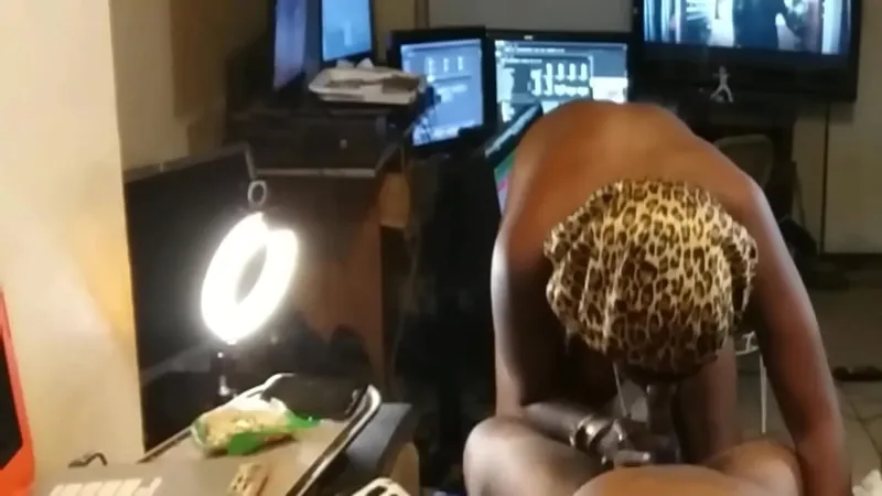 African-American MILF (40) & Her Big Natural Tits