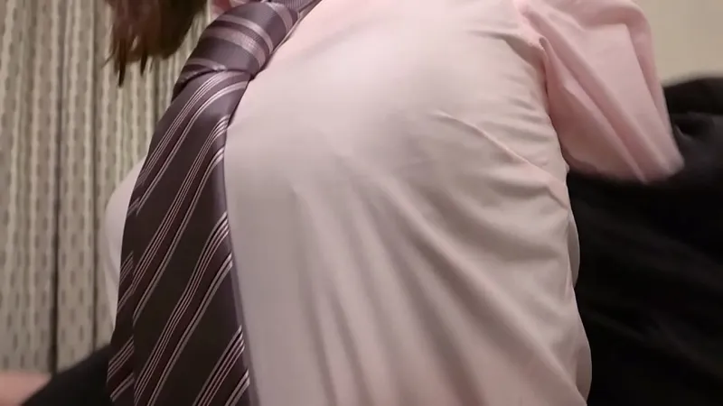 Spring Loner's Hot Hotel Hookup - Unleashed Desire, Hidden Breasts Blowjob