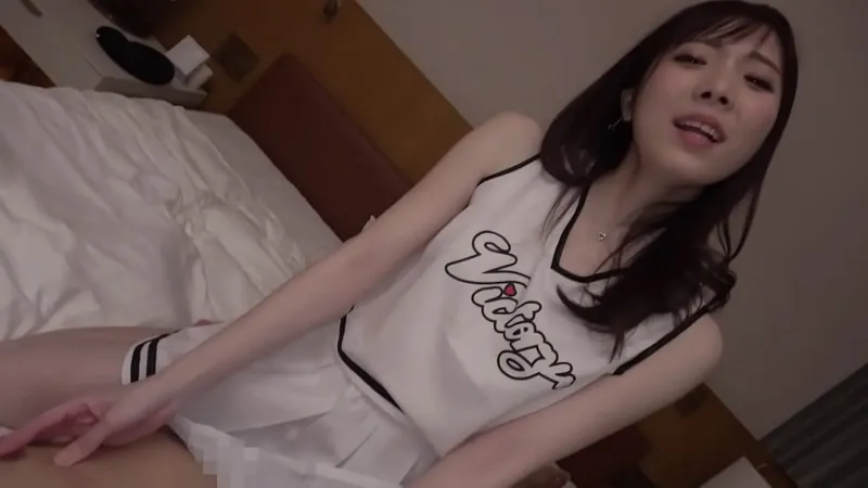 Cute Slut Ruins Man - Star-Class Face, Naughty Fair Breasts, Cheerleader Costumes - Japanese Amateur