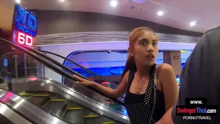 Amateur teen couple bowling and a homemade blowjob video to thank him after