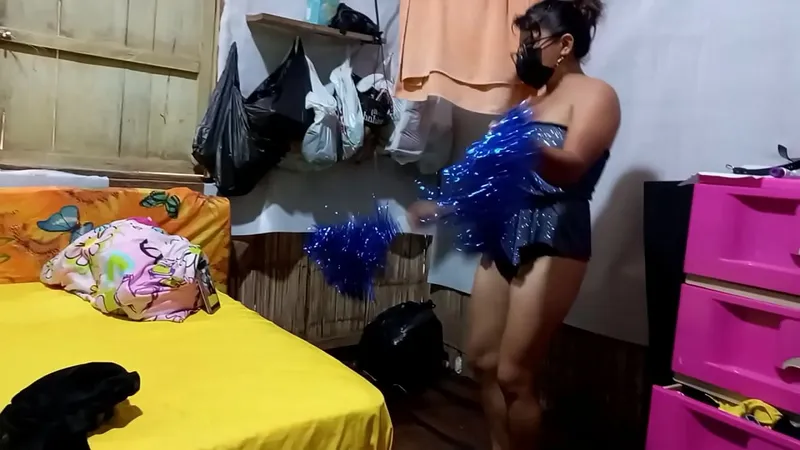 Sister Home-Dances, Steps Bro's Mini Cock - Real Homemade Porn