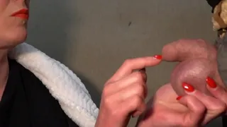Amateur MILF Smok two Cigarettes and ForeSkin Playing Blow with Cum In Mouth