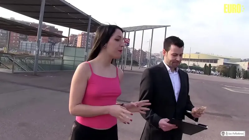 Dirty Spanish Liz Rainbow: Amateur Euro Fuck with Stranger