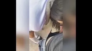 Latina Student Girl SUCKING Dick and FUCKING in the College! Real Sex