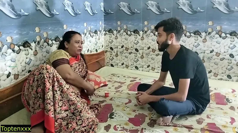 Indian bhabhi debut sex with fresh lad - intense!