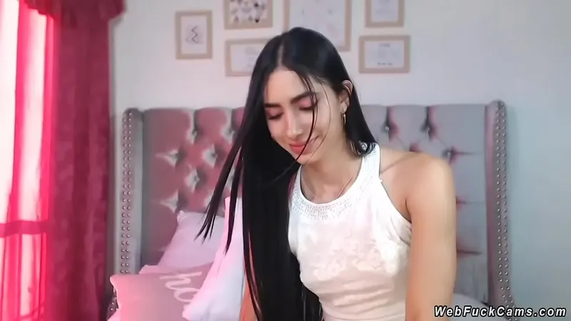 Latina Teen Amateur Rubs, Remote-Controlled Vibrator - Spread Legs Porn Cam