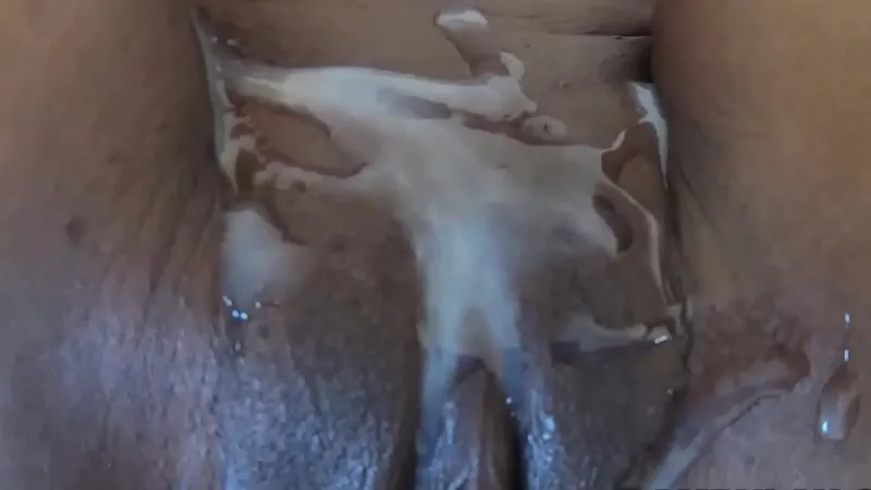 Teen Amateur Chocolate - Pussy Cream Erotica