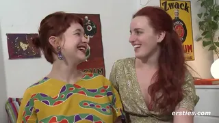 Ersties: Amateur Lesbian Babes Take Turns Eating Pussy