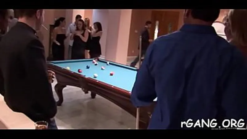 Gangbang with cute angels