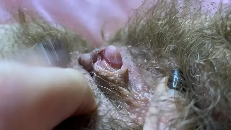 Amateur Girl's Hairy Pussy Compilation