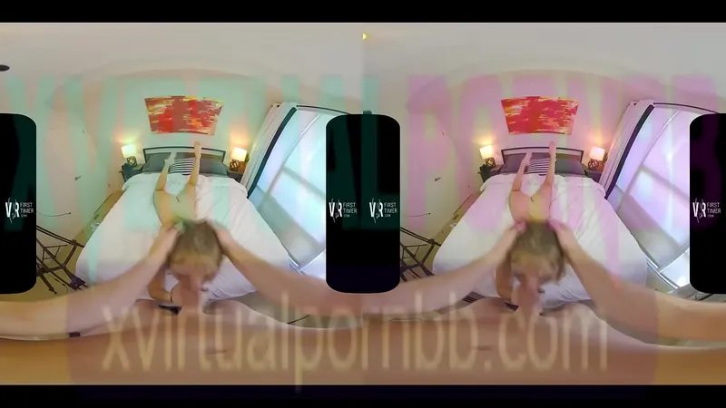 Newbie Angel Young's 1st VR Debut (Oculus)