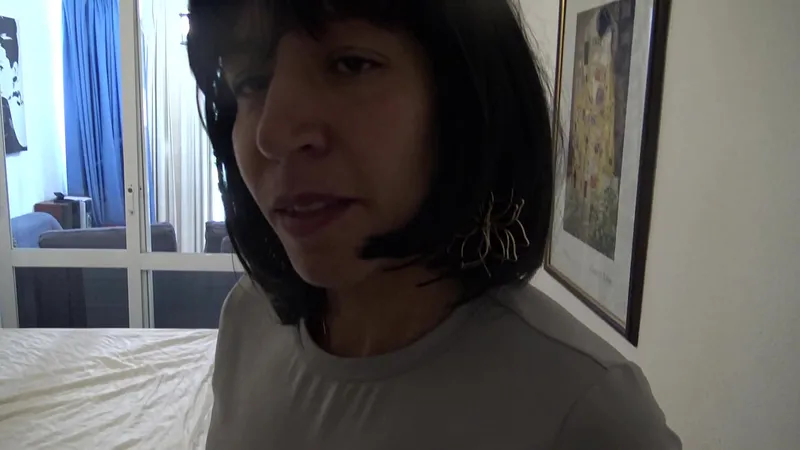WHAT THE FUCK!!!! Hairy old Colombian prostitute lets american tourist fuck her for only $1