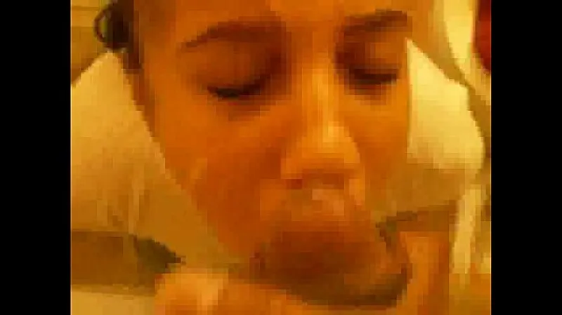 Ebony Girlfriend's Intense Blowjob